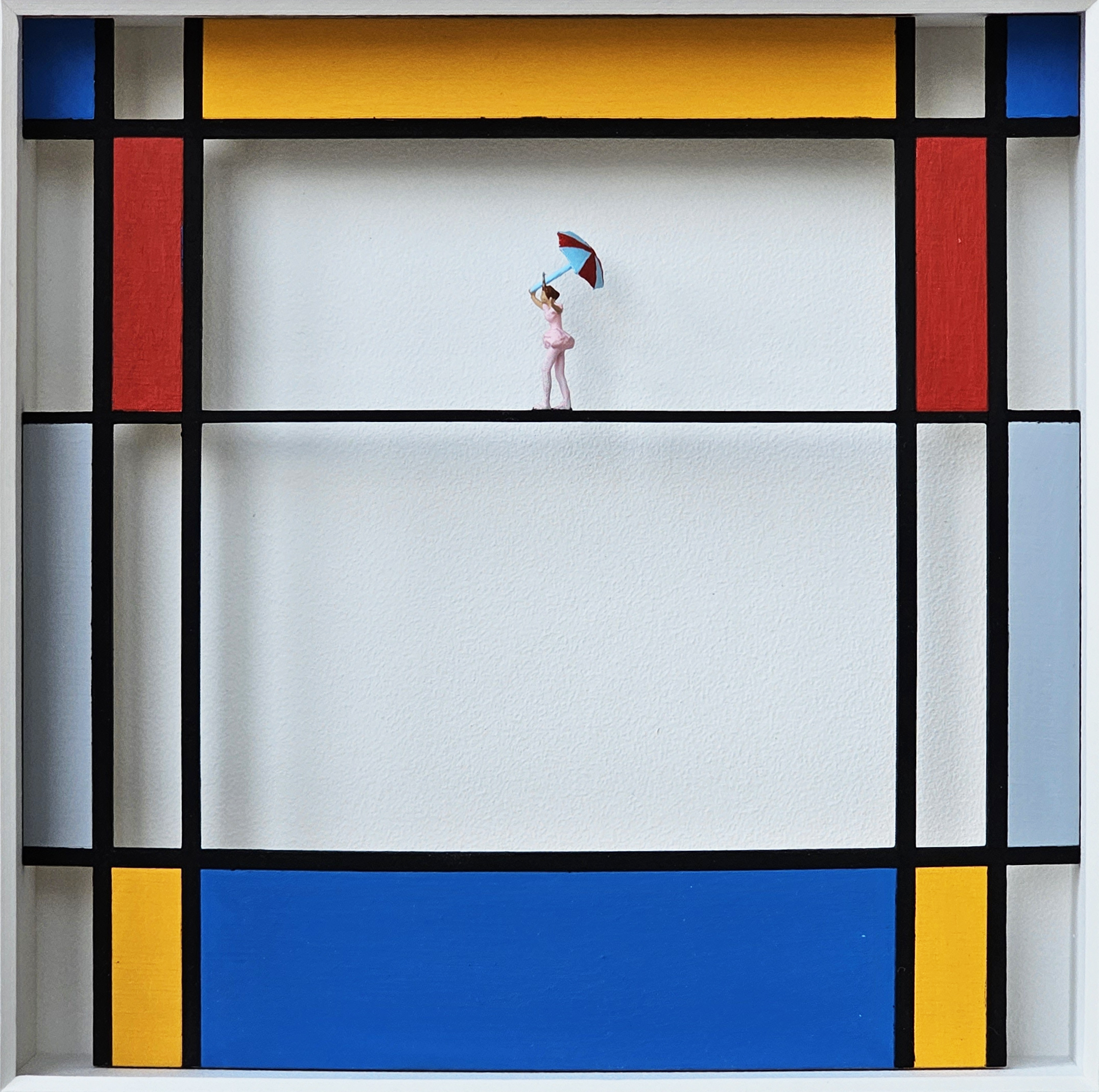 ´Little Ballerina´ Homage to Mondrian