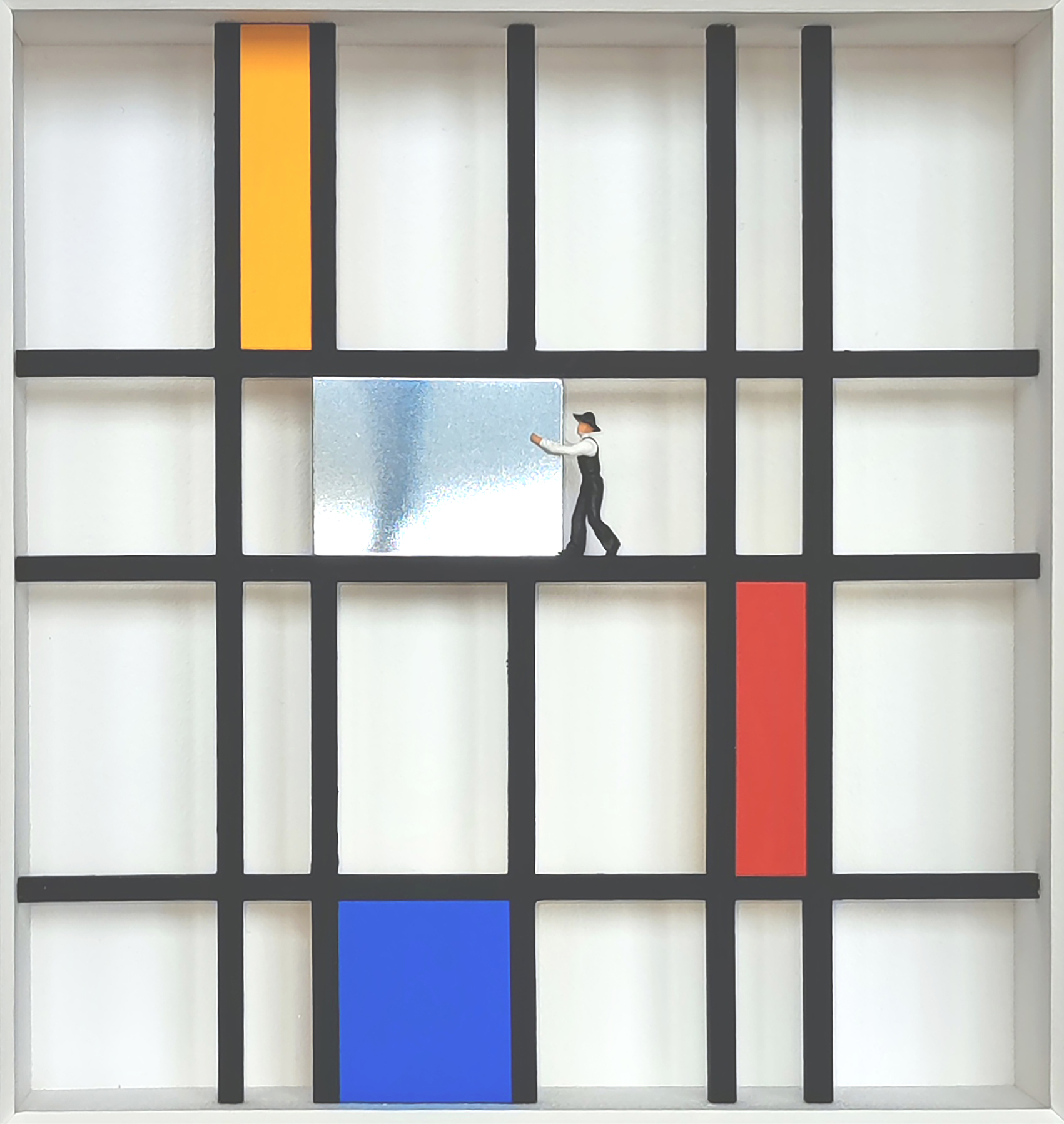 ´Eye Contact´ Homage to Mondrian