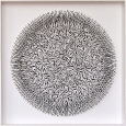 Blätterbild mit schwarzen Streifen